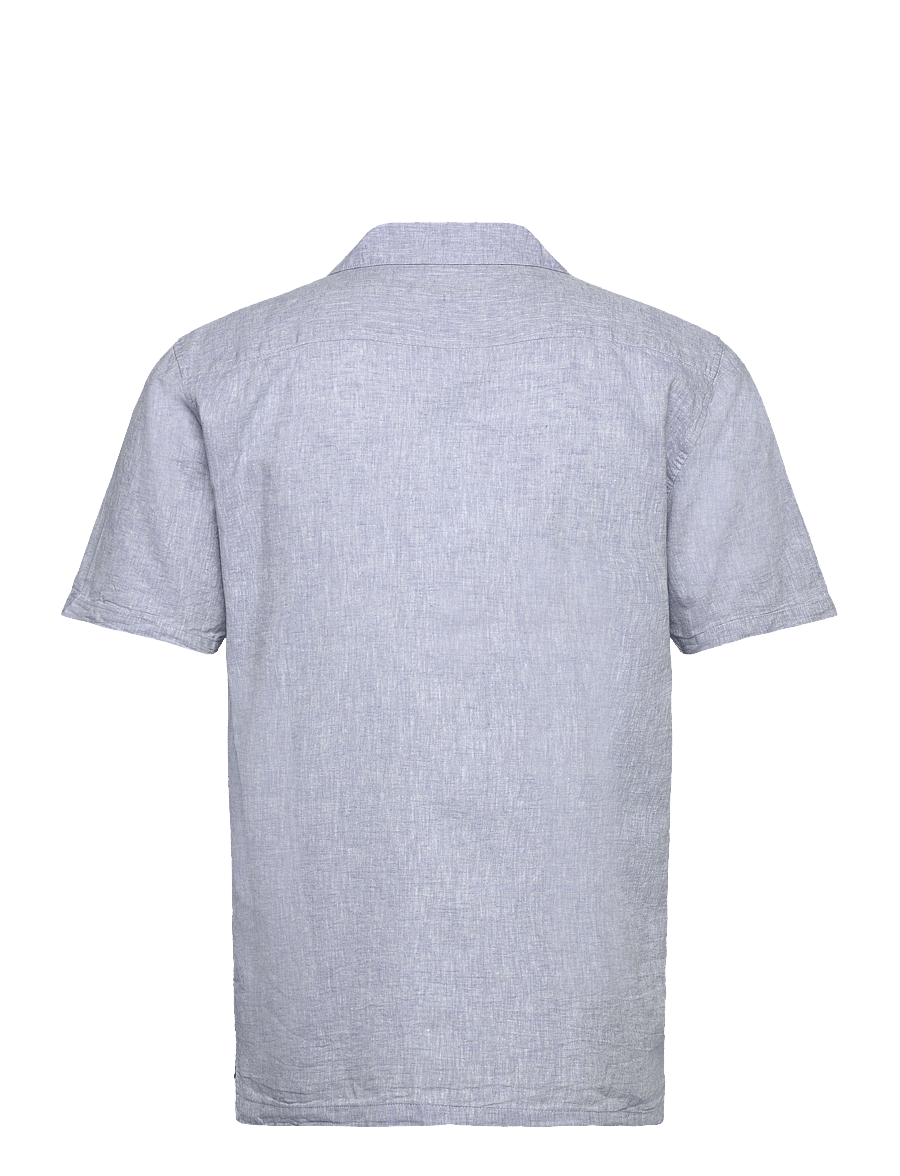 Lindbergh - Casual linen blend resort S/S - kurzarmhemden - light blue - 2