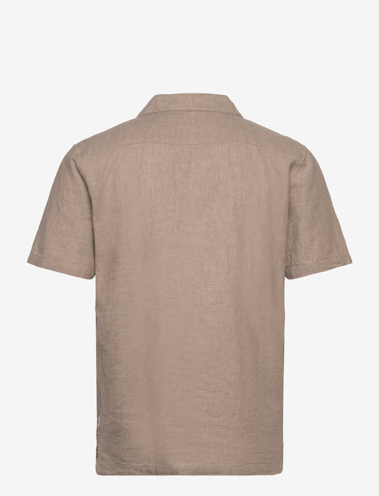 Lindbergh - Casual linen blend resort S/S - leinenhemden - mid stone - 2