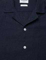 Lindbergh - Casual linen blend resort S/S - linen shirts - navy - 2