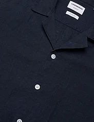 Lindbergh - Casual linen blend resort S/S - linen shirts - navy - 3
