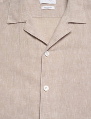 Lindbergh - Casual linen blend resort S/S - linen shirts - sand - 3