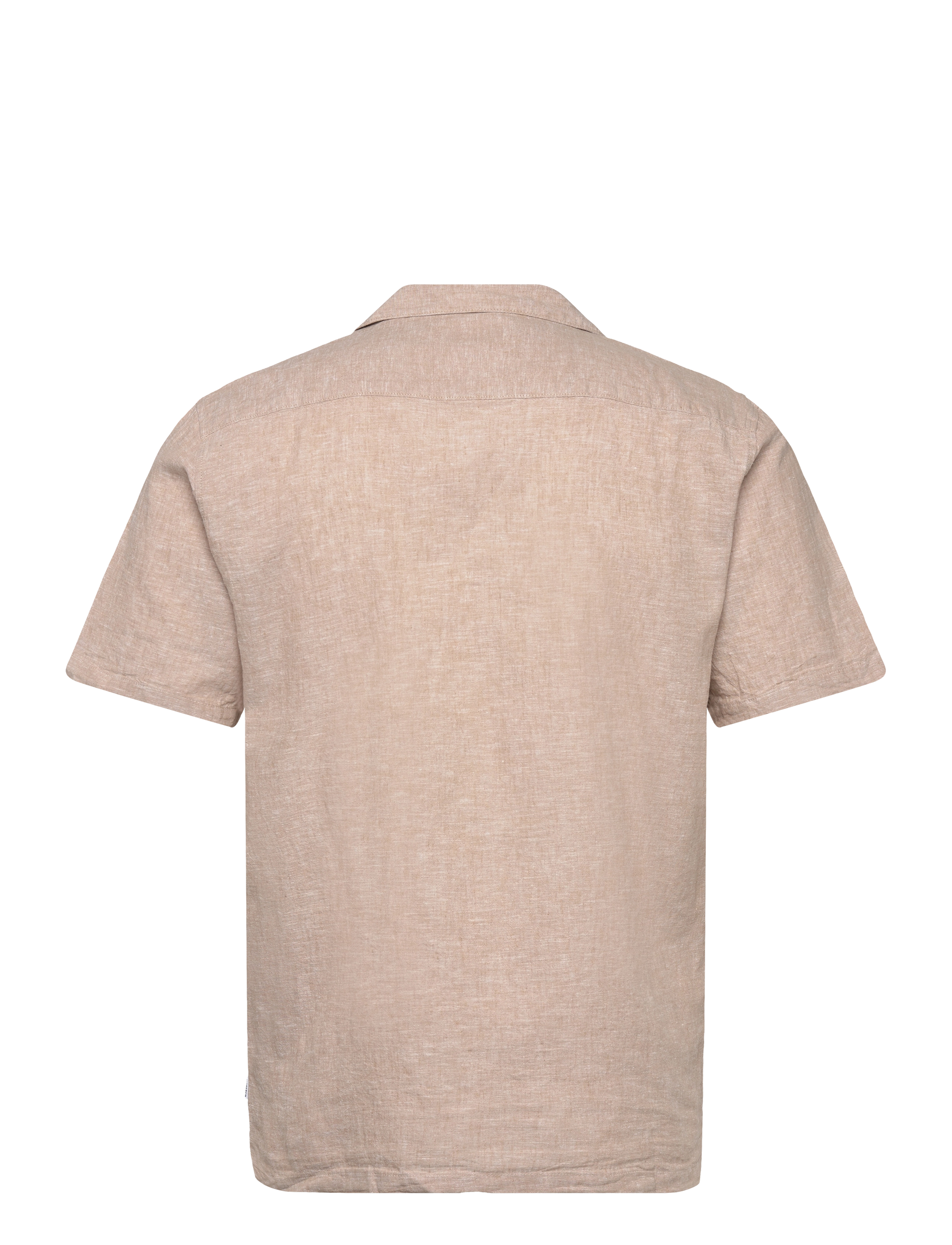 Lindbergh - Casual linen blend resort S/S - kurzarmhemden - sand - 2