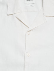 Lindbergh - Casual linen blend resort S/S - linen shirts - white - 3