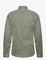 Lindbergh - Linen/cotton shirt L/S - linen shirts - army - 1