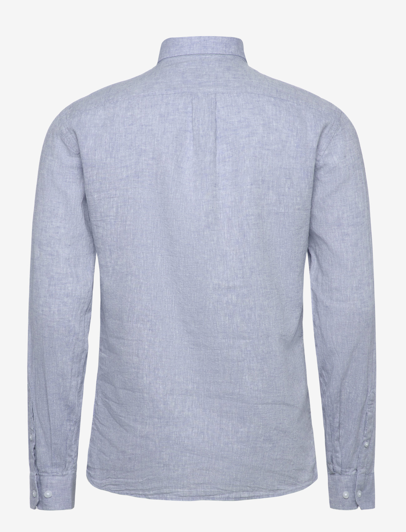 Lindbergh - Linen/cotton shirt L/S - leinenhemden - lt blue - 2