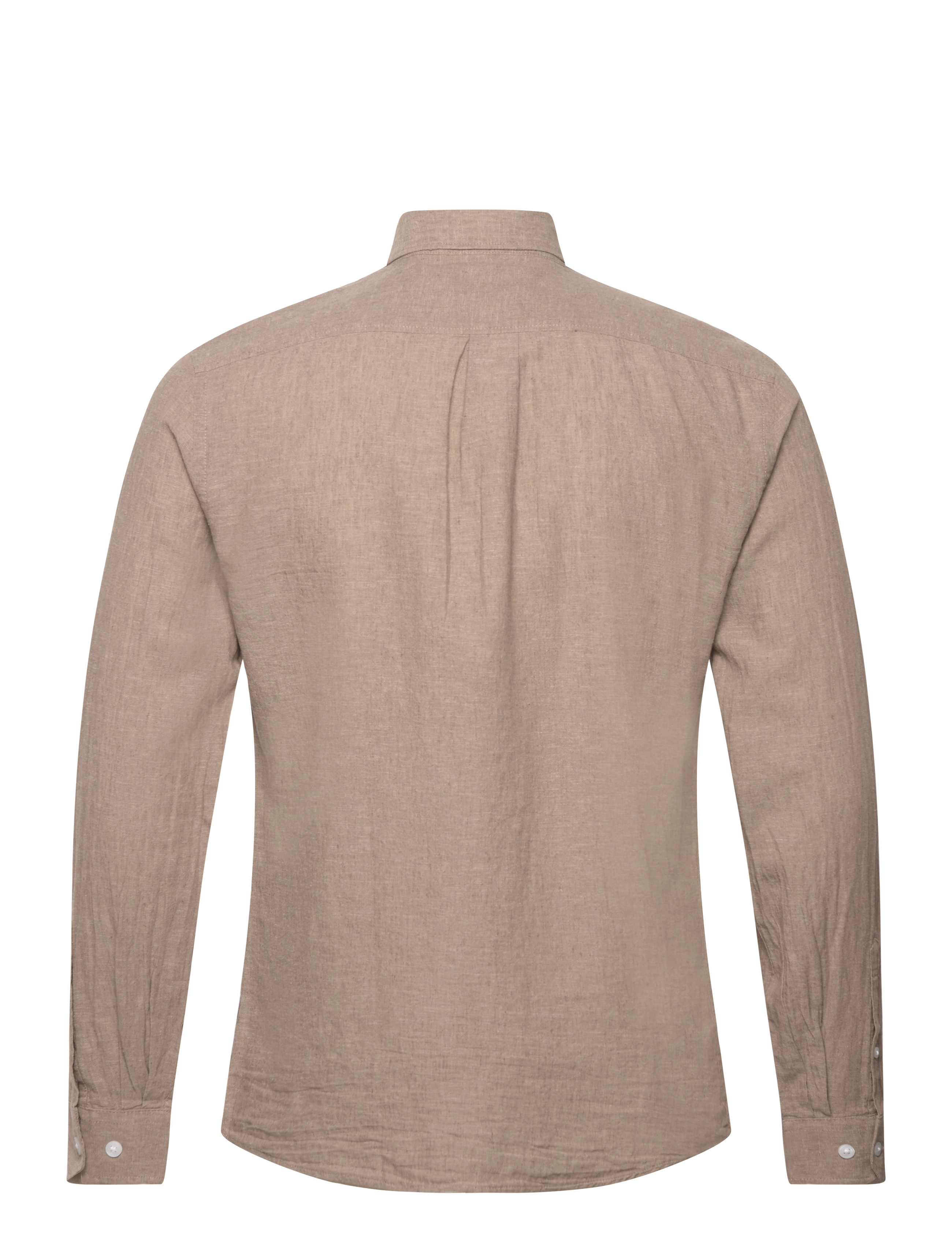 Lindbergh - Linen/cotton shirt L/S - linased särgid - mid stone - 2