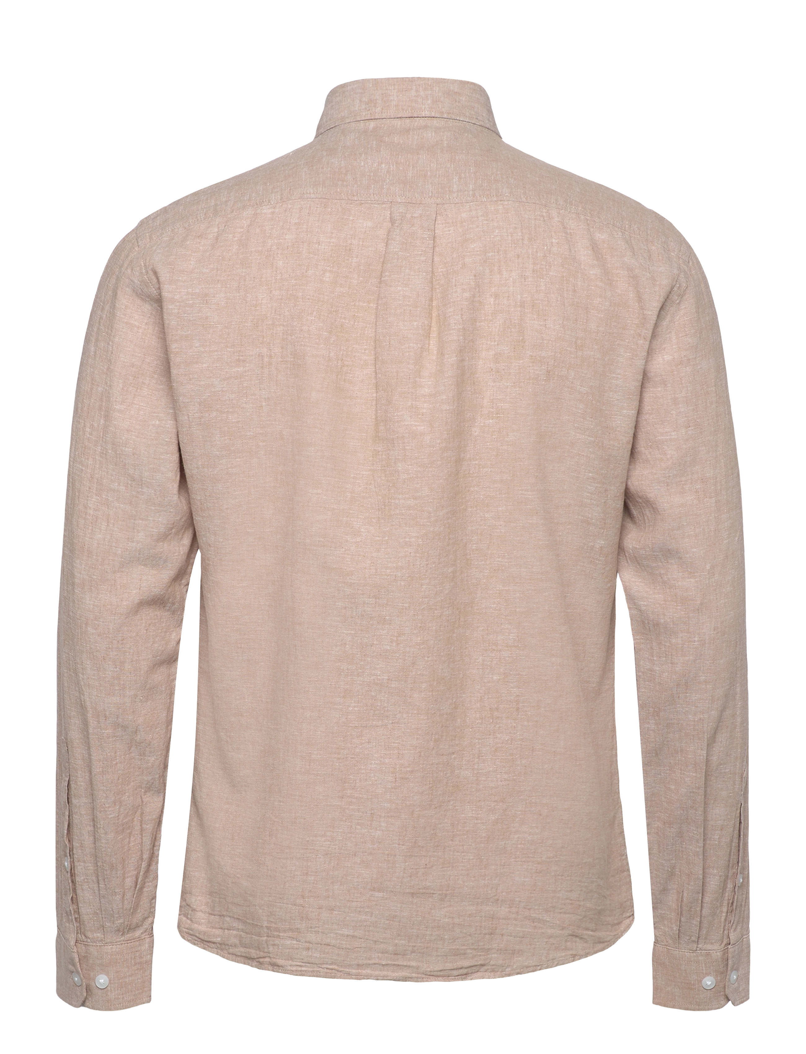 Lindbergh - Linen/cotton shirt L/S - chemises de lin - sand - 2