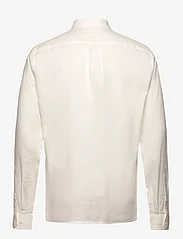 Lindbergh - Linen/cotton shirt L/S - linskjorter - white - 1
