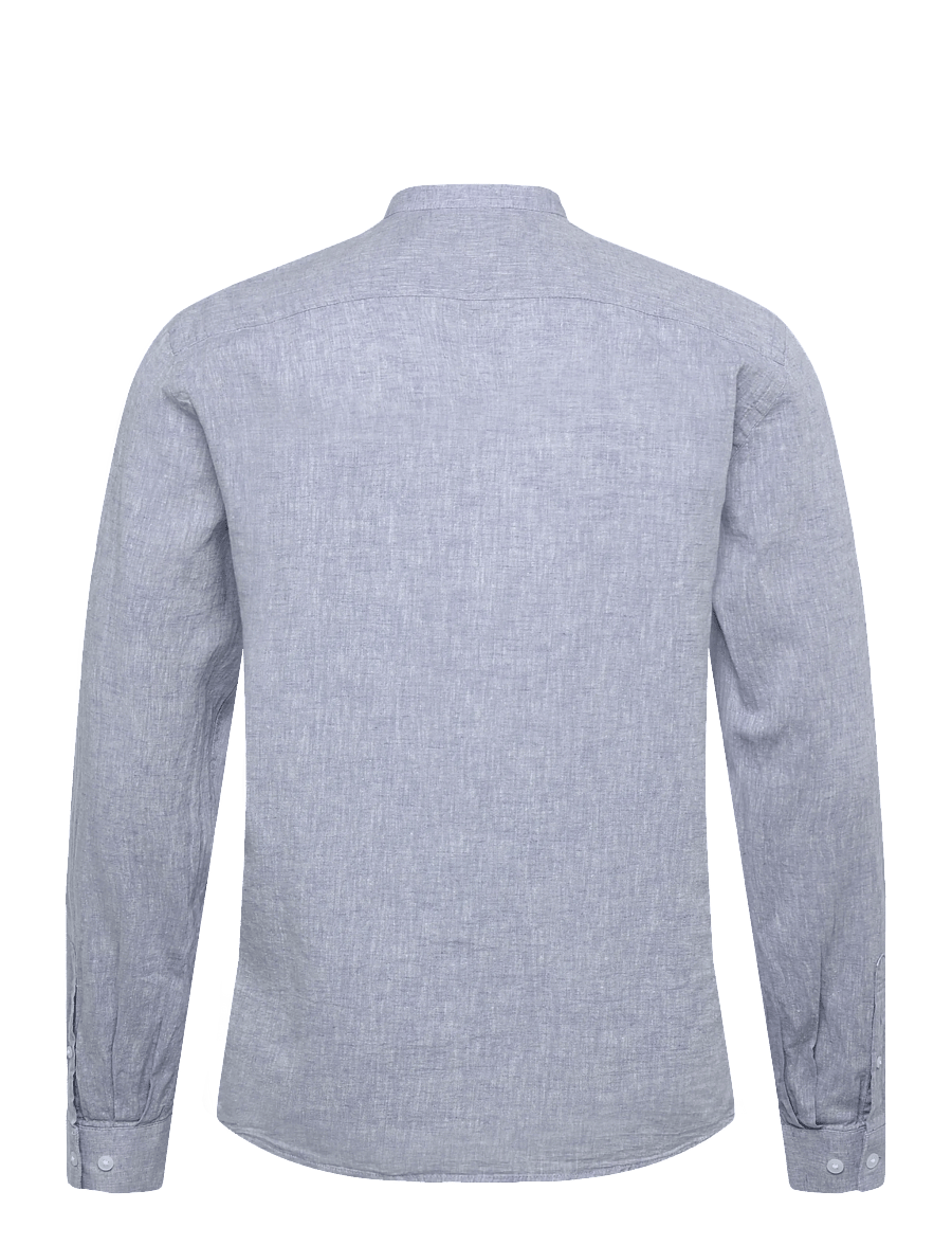 Lindbergh - Linen/cotton shirt L/S - oxford-hemden - lt blue - 2