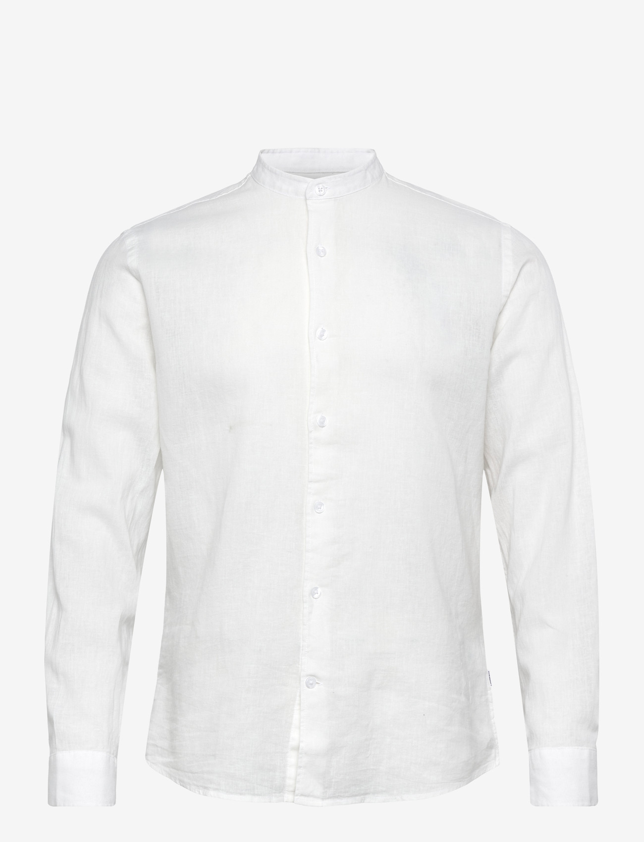 Lindbergh - Linen/cotton shirt L/S - oxford skjorter - white - 1