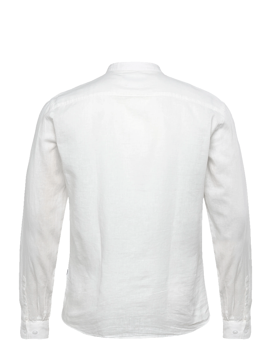 Lindbergh - Linen/cotton shirt L/S - oxford-hemden - white - 2