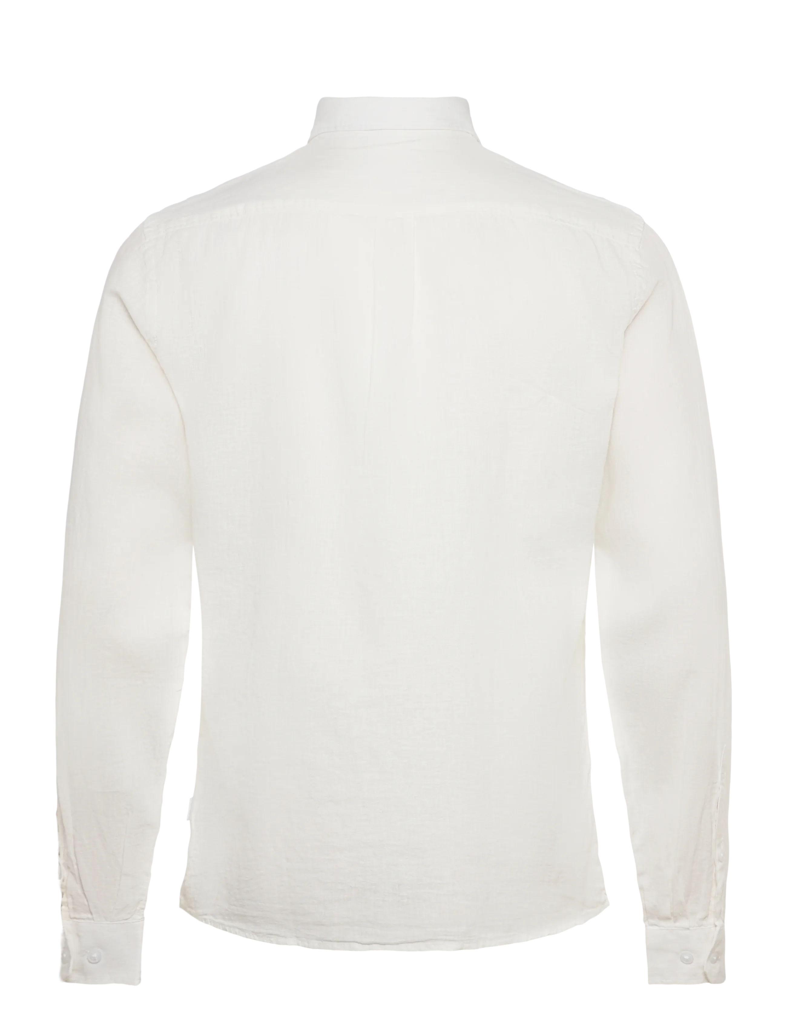 Lindbergh - Linen/cotton shirt L/S - oxford skjorter - white - 2