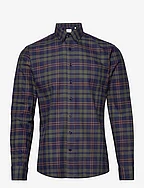 Checked shirt L/S - ARMY