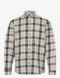 Checked twill structure shirt, Lindbergh