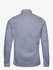 Lindbergh - AOP floral shirt L/S - business skjortor - blue - 1