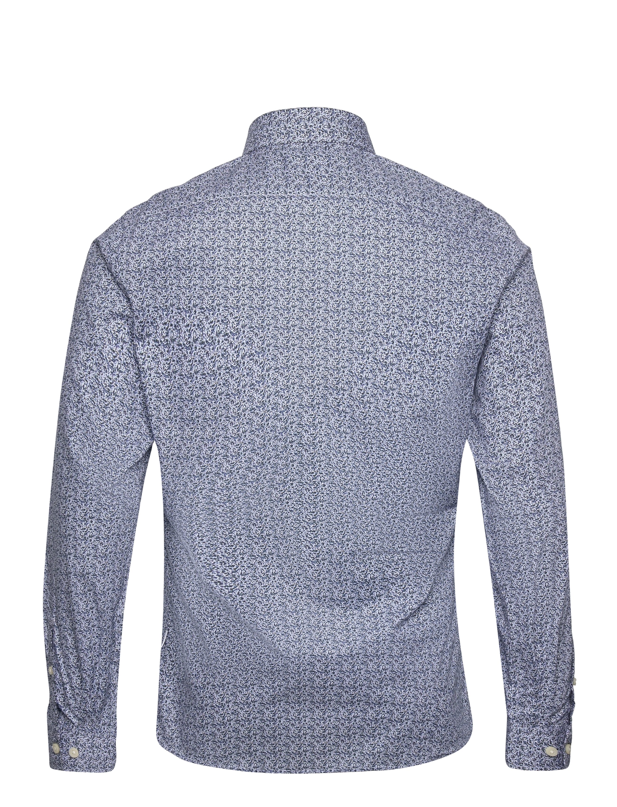 Lindbergh - AOP floral shirt L/S - blue - 1