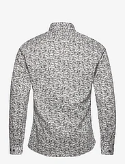 Lindbergh - AOP floral shirt L/S - business skjortor - dk sand - 1