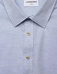 Lindbergh - Mélange Herringbone shirt L/S - basic skjorter - lt blue mel - 2