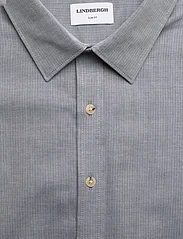 Lindbergh - Mélange Herringbone shirt L/S - basic skjorter - navy mel - 2