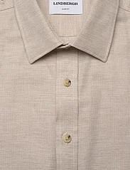Lindbergh - Mélange Herringbone shirt L/S - basic skjorter - sand mel - 2