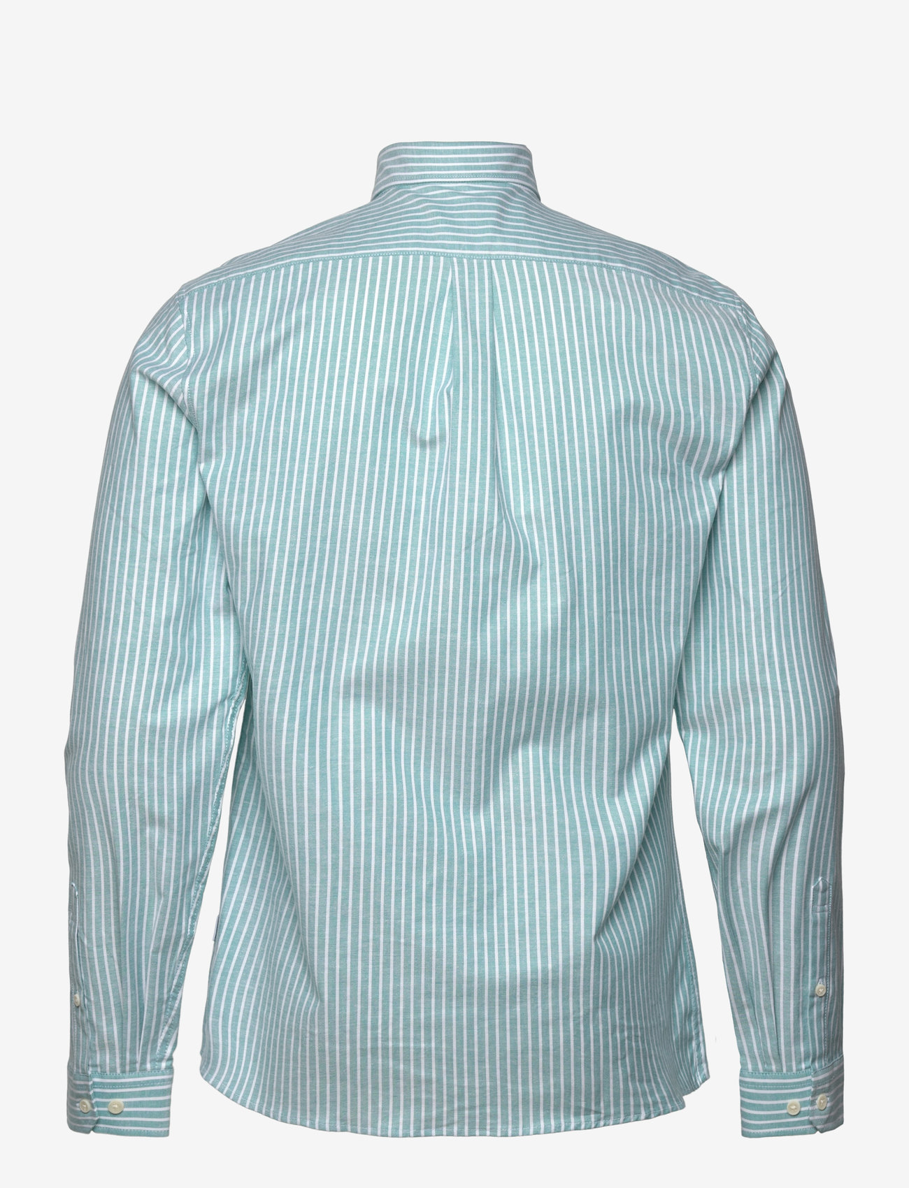 Lindbergh - Striped superflex oxford L/S - triibulised särgid - mint - 2
