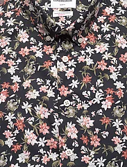 Lindbergh - AOP floral shirt L/S - avslappede skjorter - coral - 4