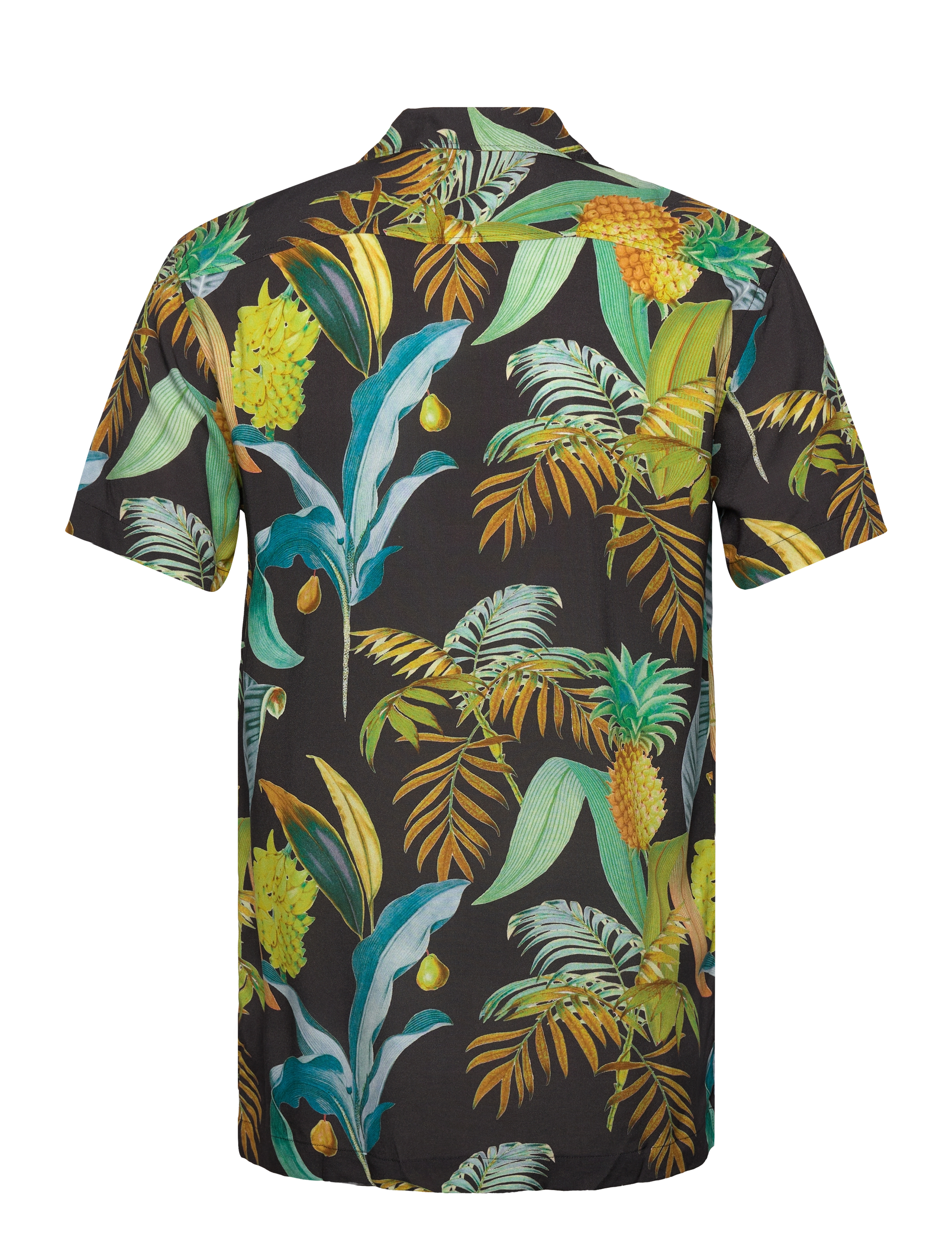 Lindbergh - Resort viscose shirt S/S - navy - 1