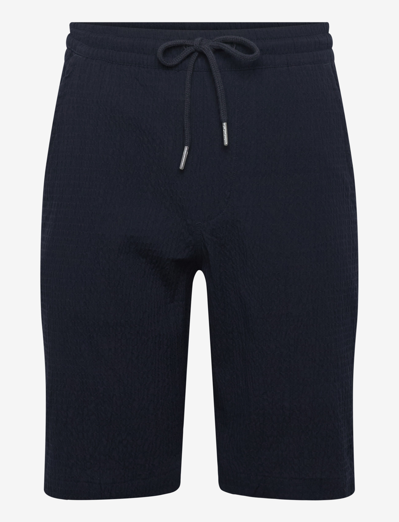 Lindbergh - Seersucker shirt S/S+shorts - casual shorts - navy - 3