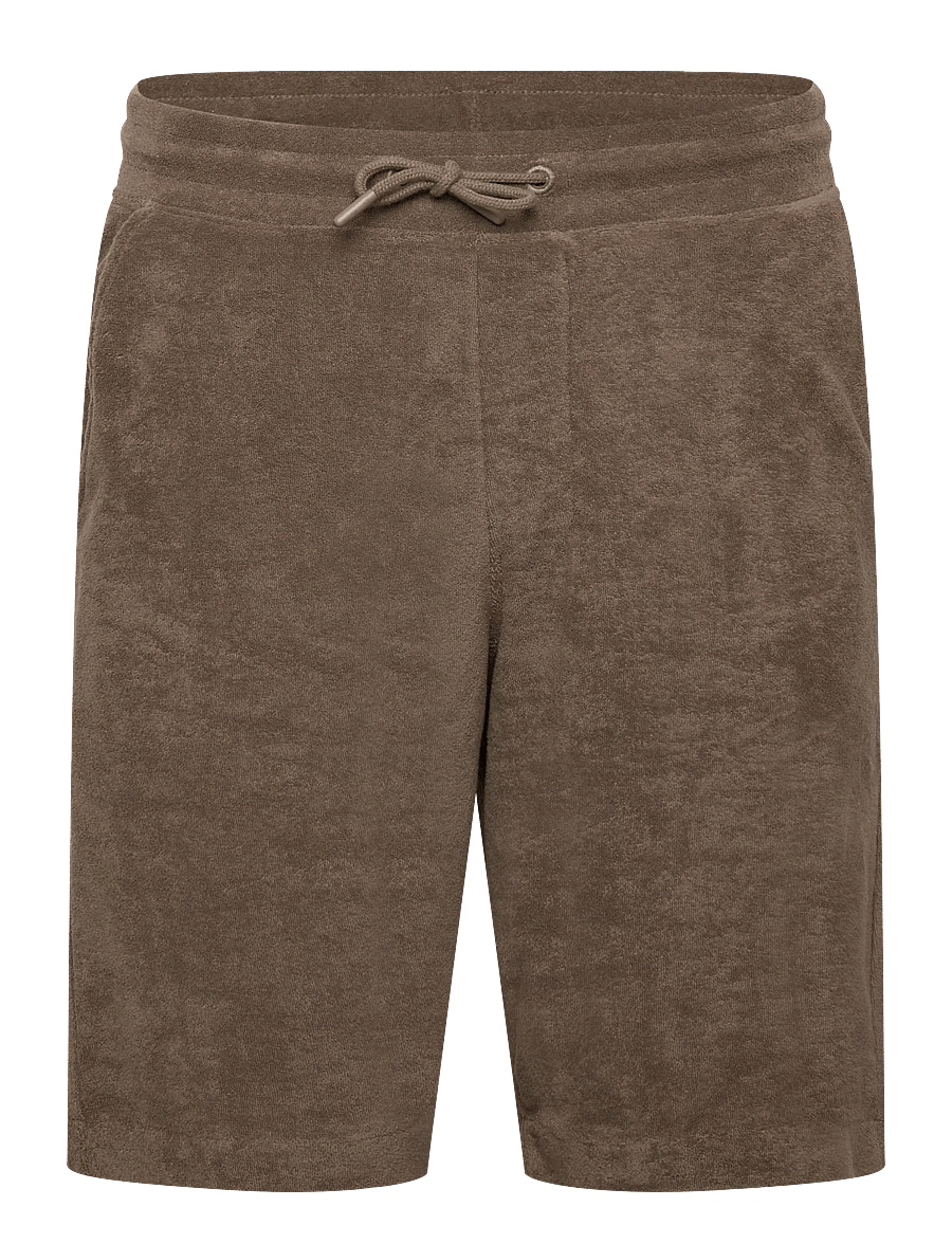 Lindbergh - Relaxed fit towel shirt S/S set - short décontracté - dk stone - 3