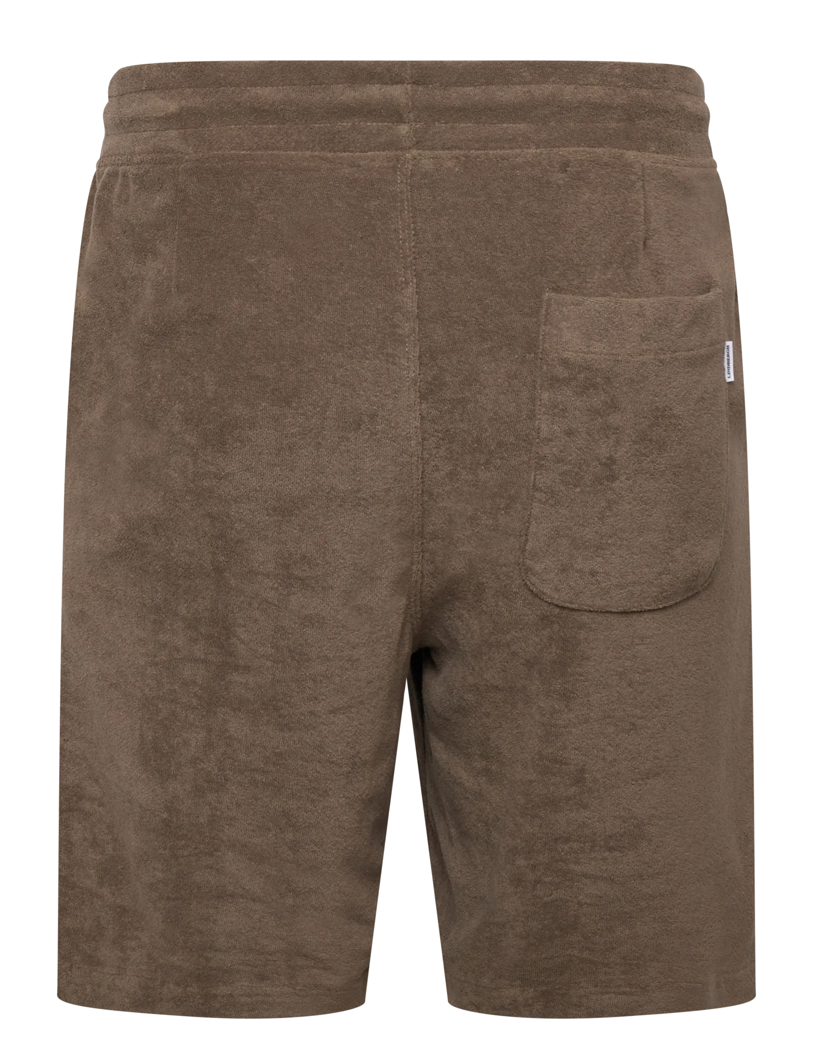 Lindbergh - Relaxed fit towel shirt S/S set - short décontracté - dk stone - 4
