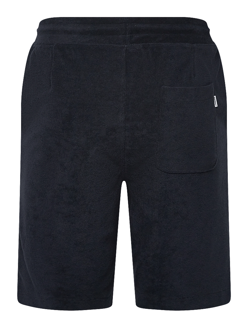 Lindbergh - Relaxed fit towel shirt S/S set - rennot shortsit - navy - 4