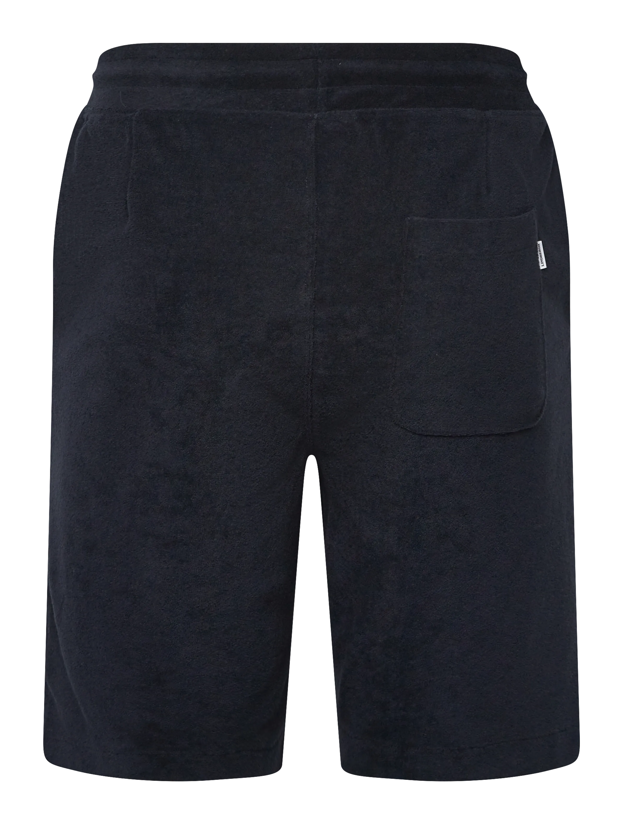 Lindbergh - Relaxed fit towel shirt S/S set - casual shorts - navy - 4