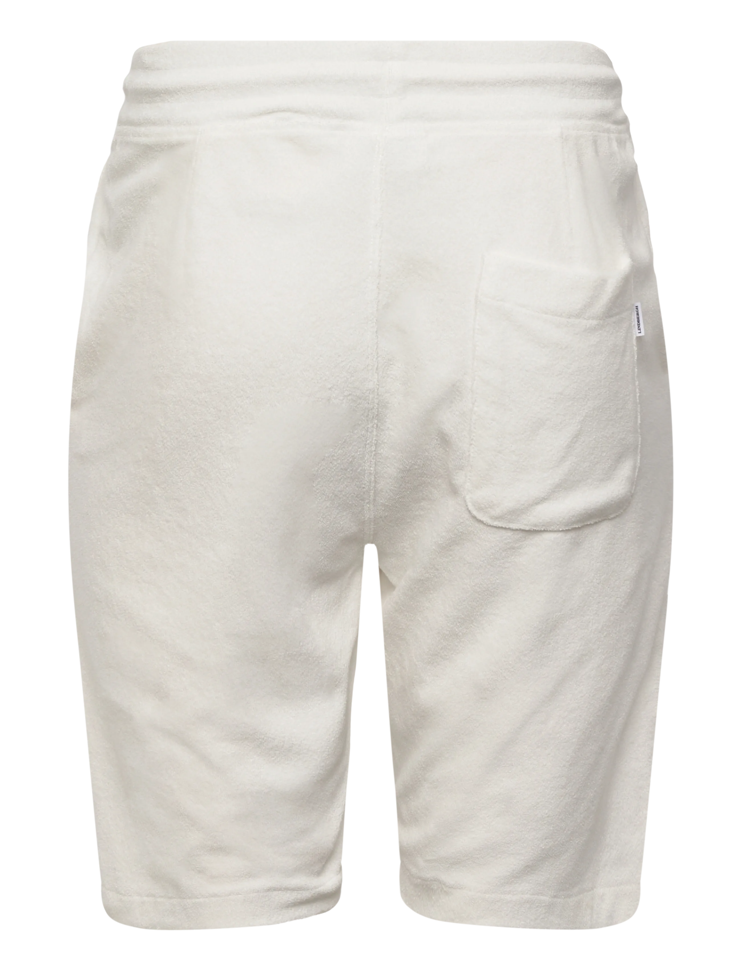 Lindbergh - Relaxed fit towel shirt S/S set - casual shorts - off white - 3