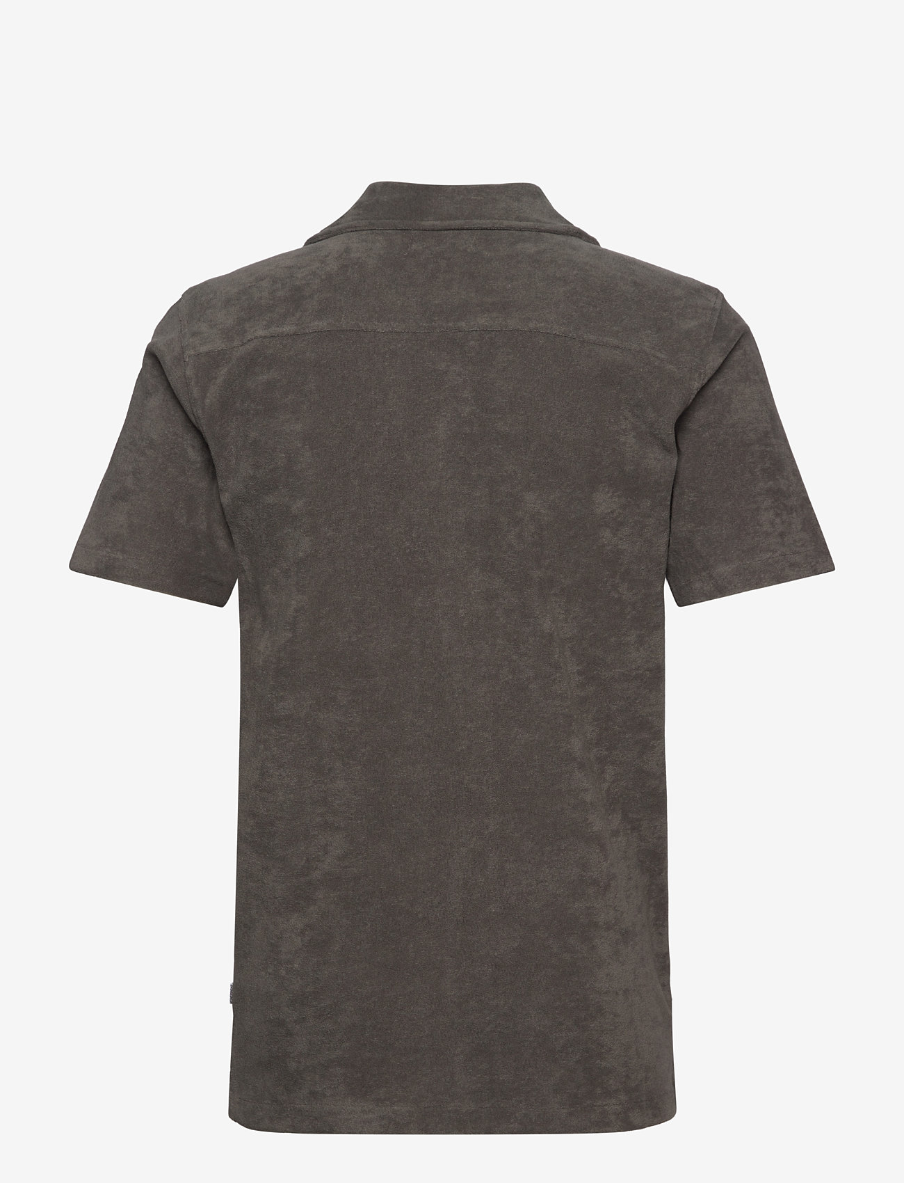 Lindbergh - SS shirt Terry - kortærmede skjorter - lt army - 2