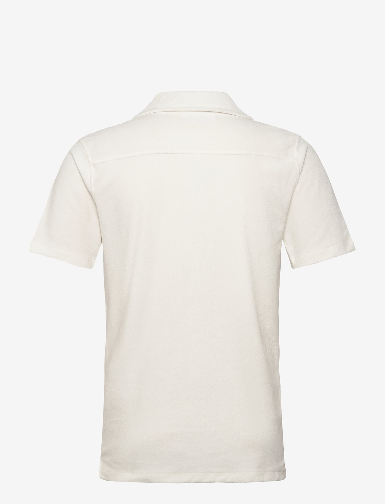 Lindbergh - SS shirt Terry - short-sleeved shirts - pearl white - 2