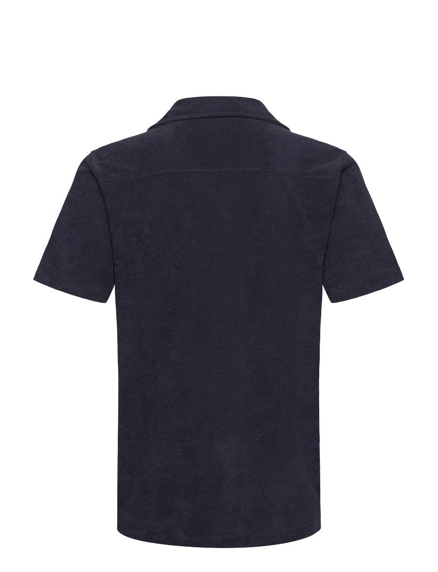 Lindbergh - SS shirt Terry - navy - 1