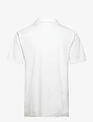 Lindbergh - SS shirt Terry - lyhythihaiset kauluspaidat - white - 1