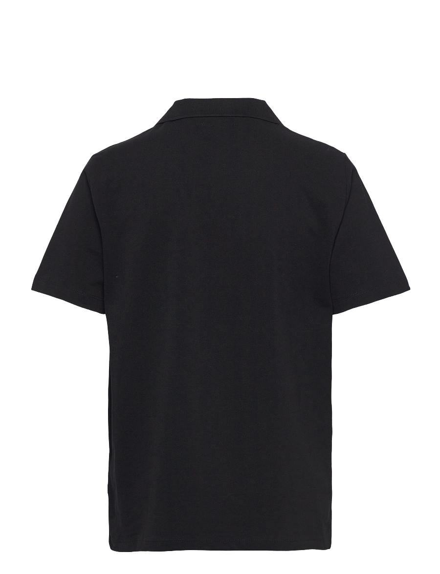 Lindbergh - Pique cabana shirt S/S - black - 1