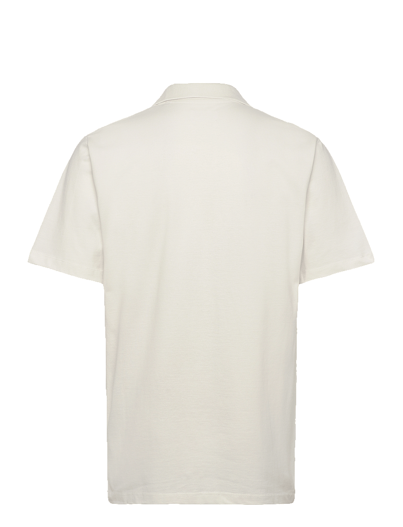 Lindbergh - Pique cabana shirt S/S - kurzarmhemden - off white - 1