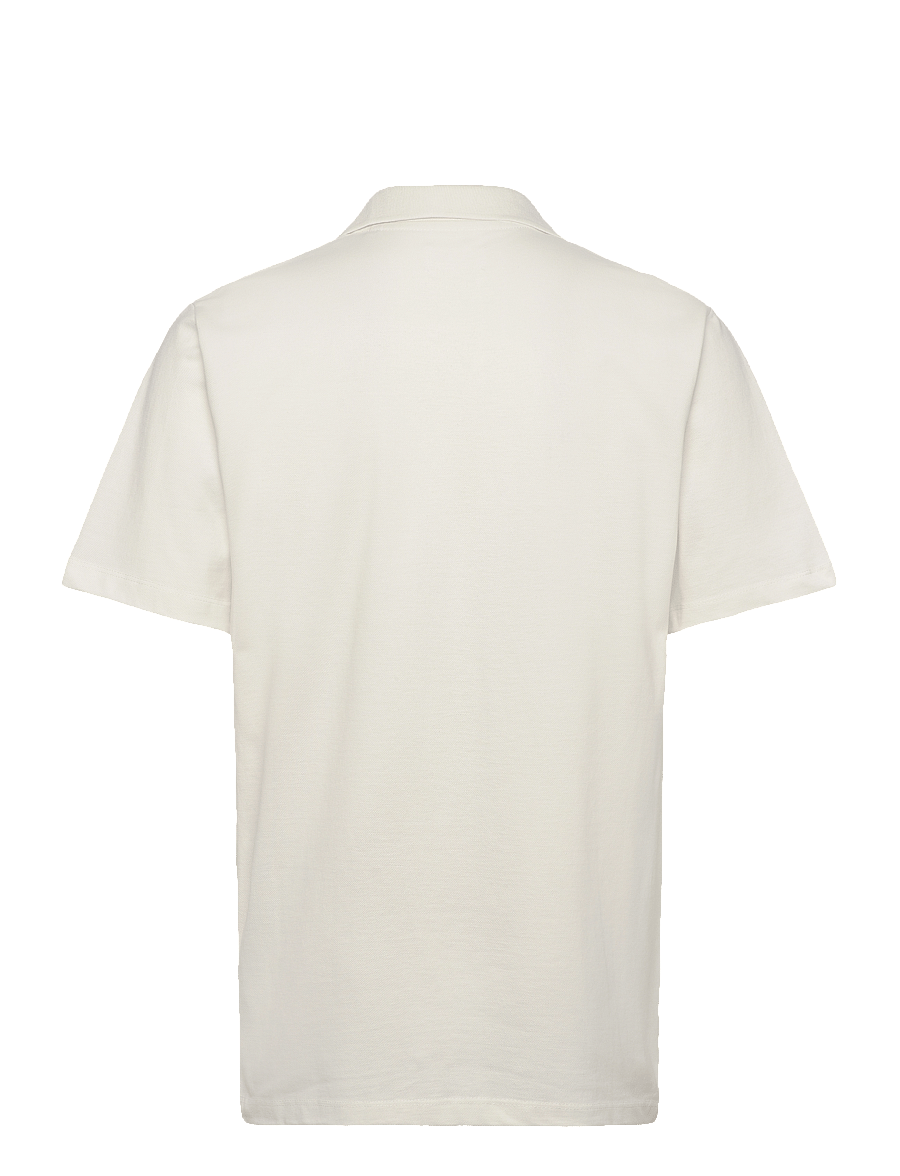 Lindbergh - Pique cabana shirt S/S - off white - 1