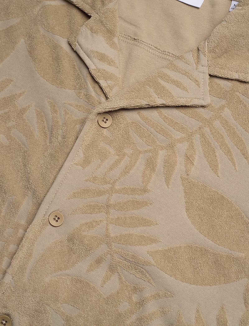 Lindbergh - Frotté shirt Y/D S/S - marškiniai trumpomis rankovėmis - stone - 3