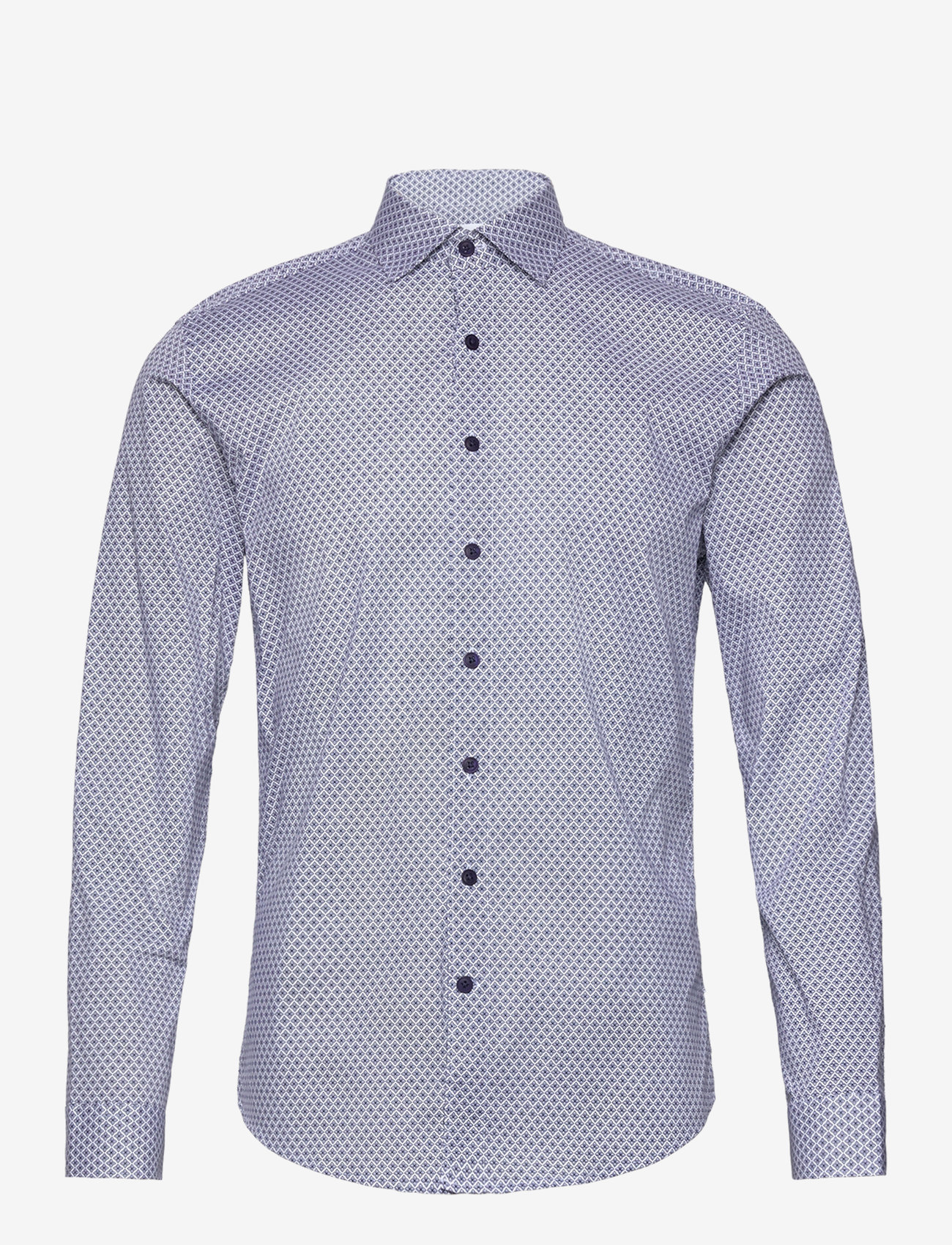 Lindbergh - AOP superflex shirt L/S - blue - 1
