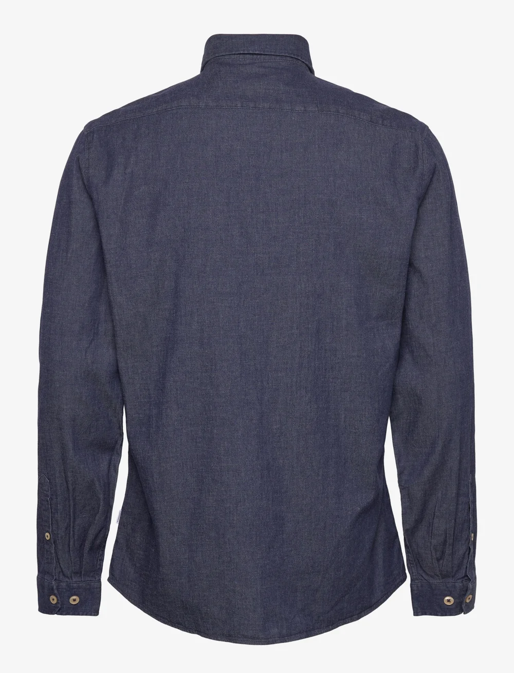 Lindbergh - Soft indigo stretch shirt L/S - casual overhemden - dk blue - 2
