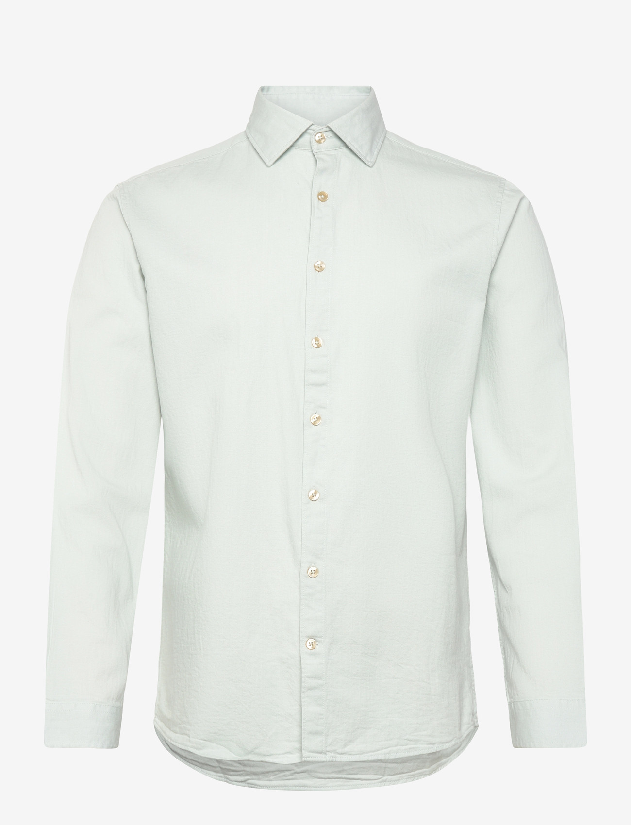 Lindbergh - Soft indigo stretch shirt L/S - koszule casual - ice blue - 1