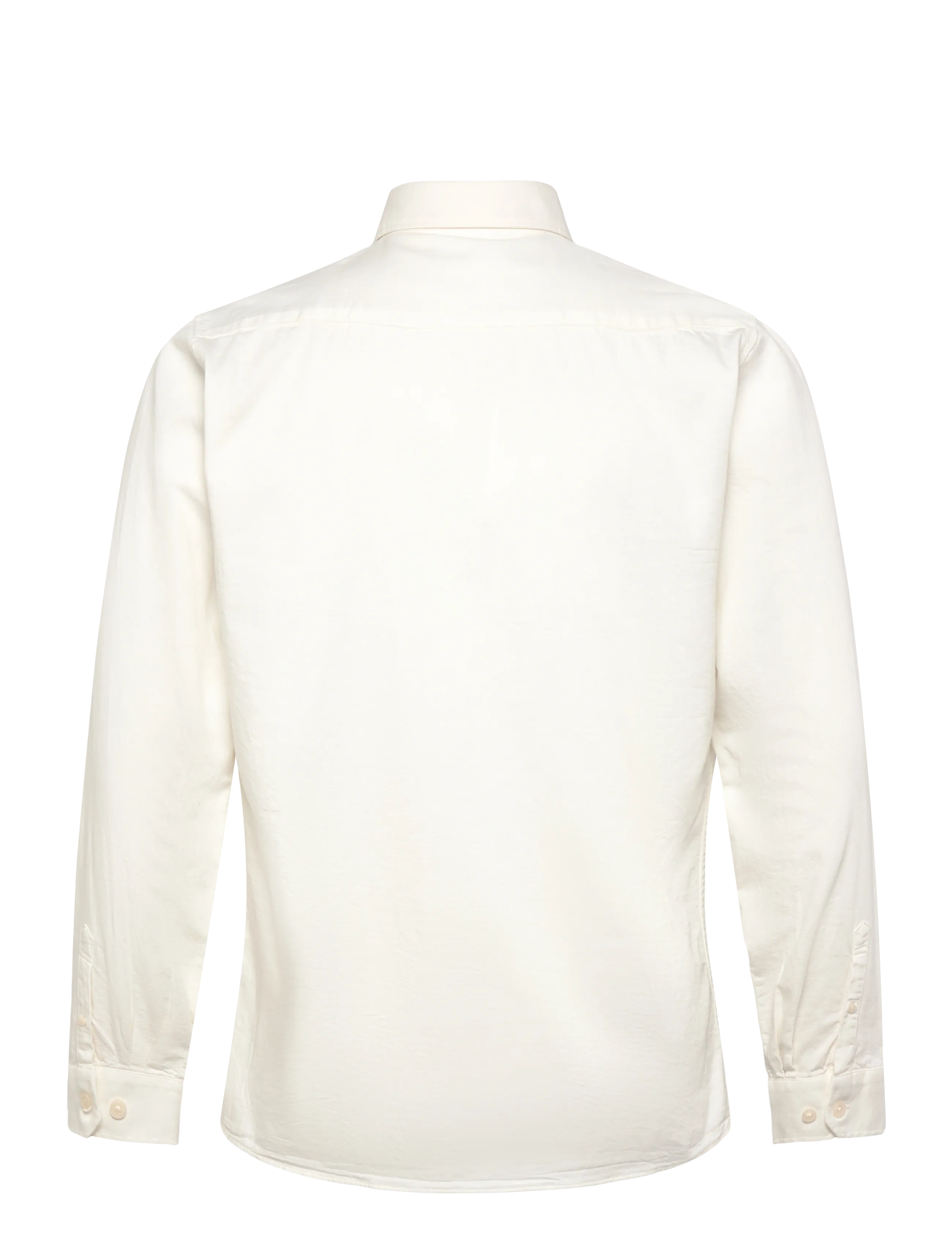 Lindbergh - Soft indigo stretch shirt L/S - casual shirts - off white - 2