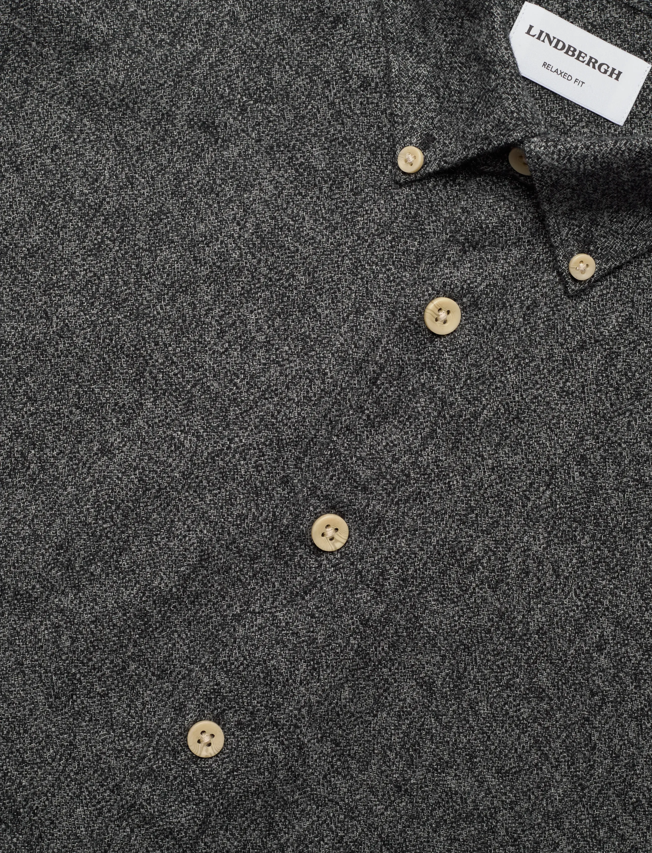 Lindbergh - Business casual shirt in twill - business skjortor - black - 3