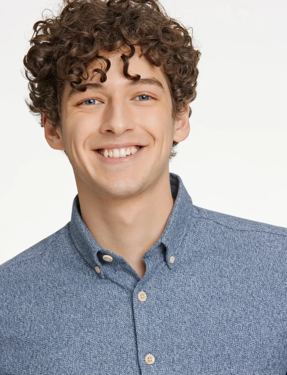 Lindbergh - Business casual shirt in twill - pidulikud särgid - dk blue - 3