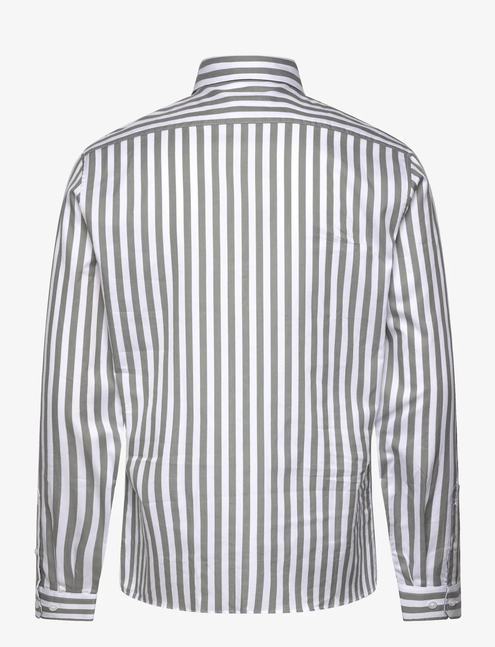 Lindbergh - Striped shirt L/S - striped shirts - lt army - 2