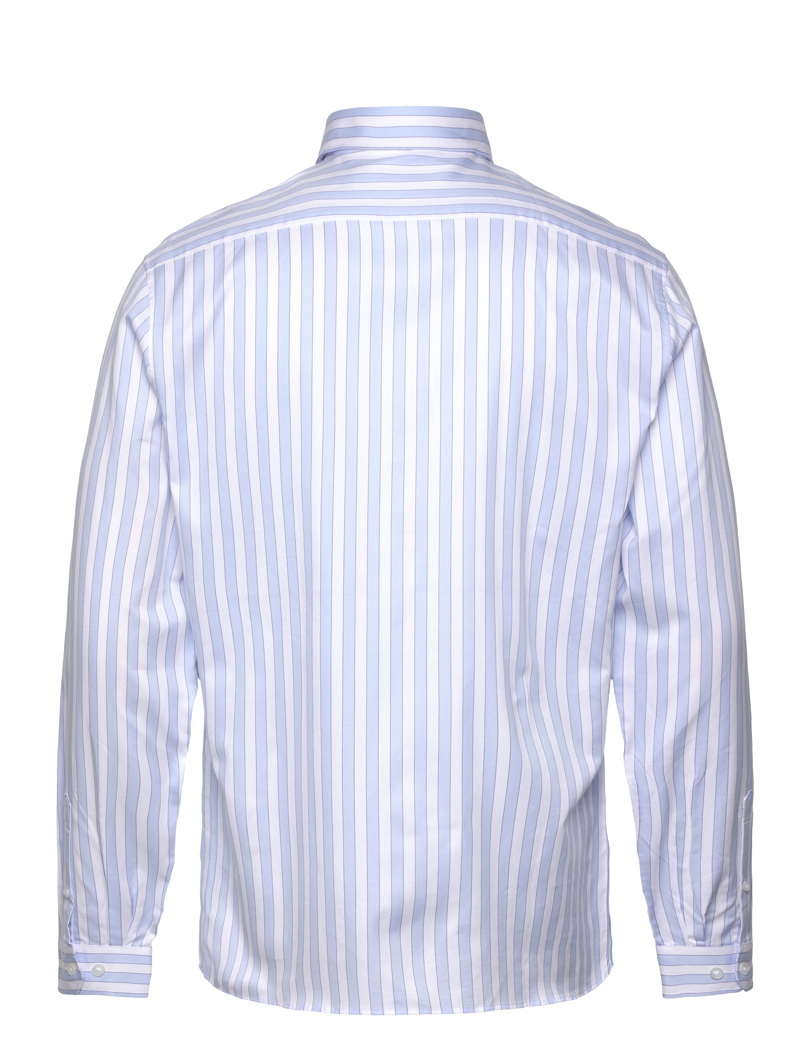 Lindbergh - Striped shirt L/S - raidalliset kauluspaidat - lt blue - 2