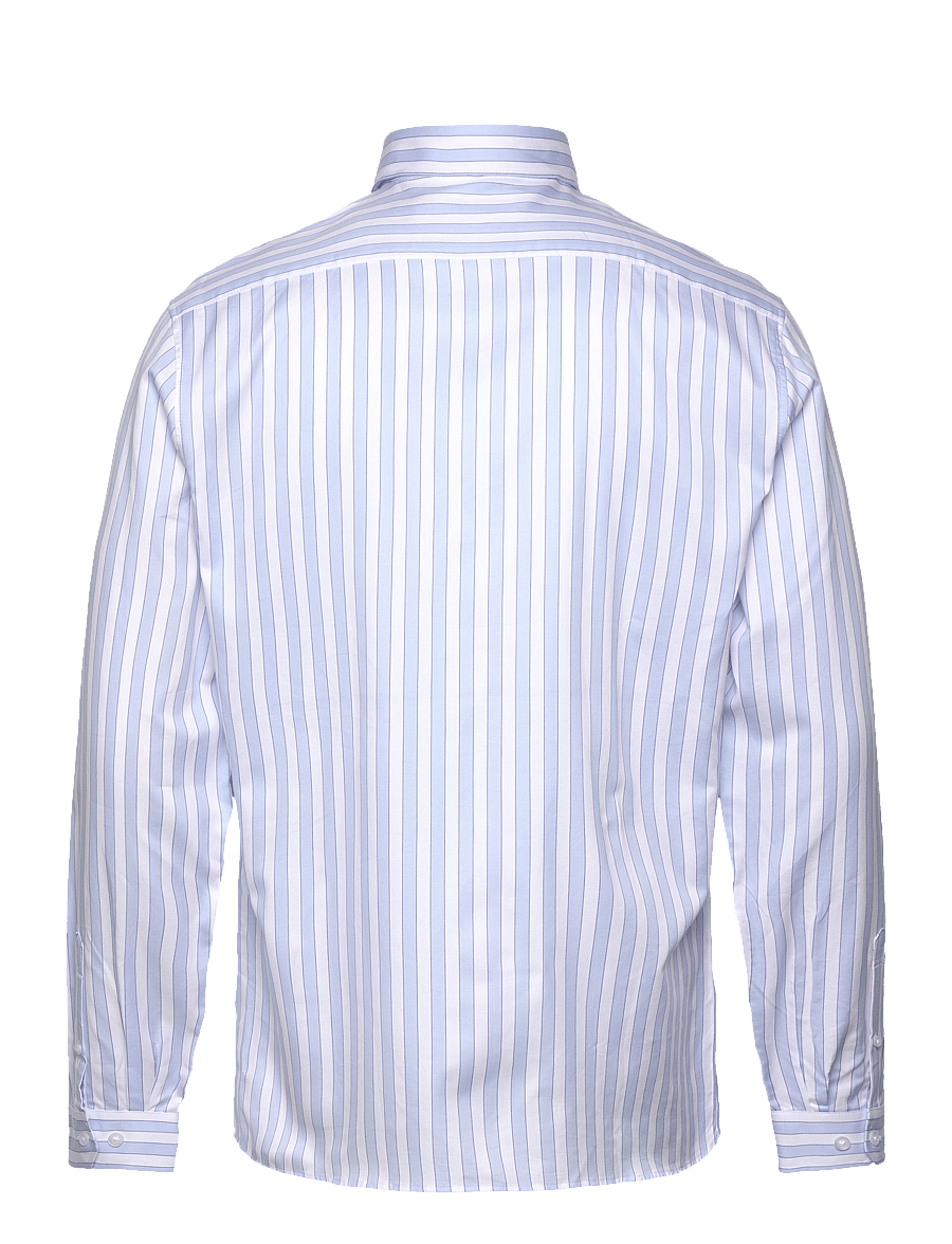 Lindbergh - Striped shirt L/S - gestreifte hemden - lt blue - 2